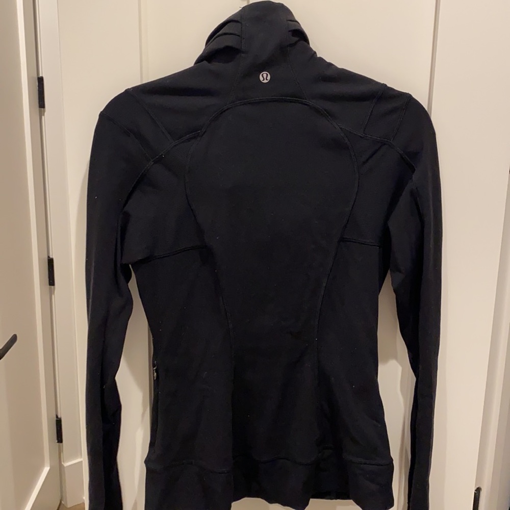 Black Lululemon Zip Up Jacket